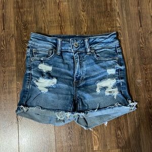 American Eagle Light Wash Shortie